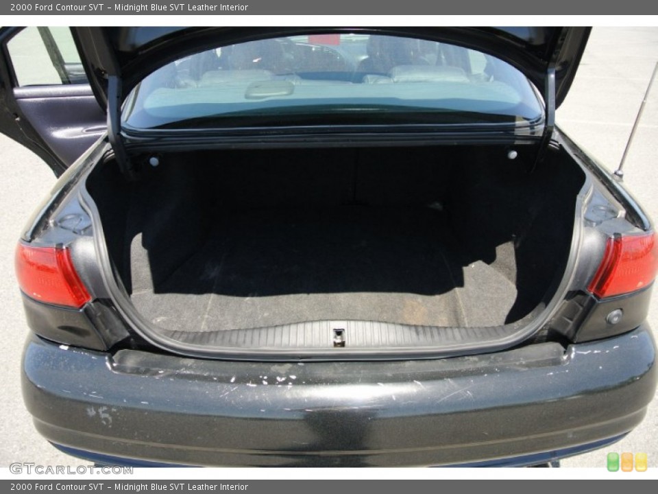 Midnight Blue SVT Leather Interior Trunk for the 2000 Ford Contour SVT #80324396