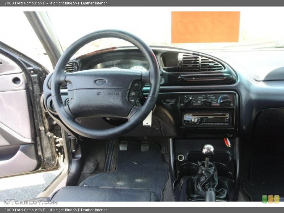 Midnight Blue SVT Leather Interior Dashboard for the 2000 Ford Contour SVT #80324527