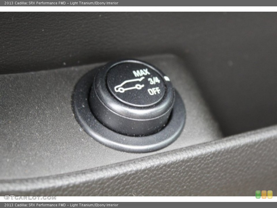 Light Titanium/Ebony Interior Controls for the 2013 Cadillac SRX Performance FWD #80324843