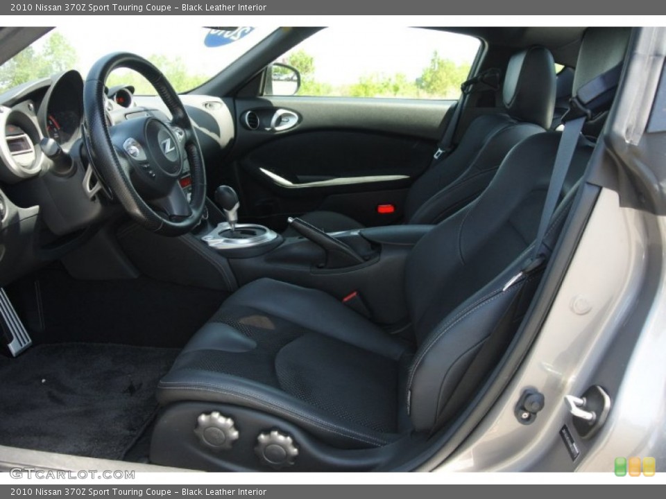 Black Leather Interior Photo for the 2010 Nissan 370Z Sport Touring Coupe #80325140