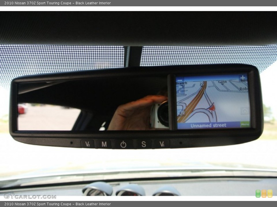 Black Leather Interior Navigation for the 2010 Nissan 370Z Sport Touring Coupe #80325224