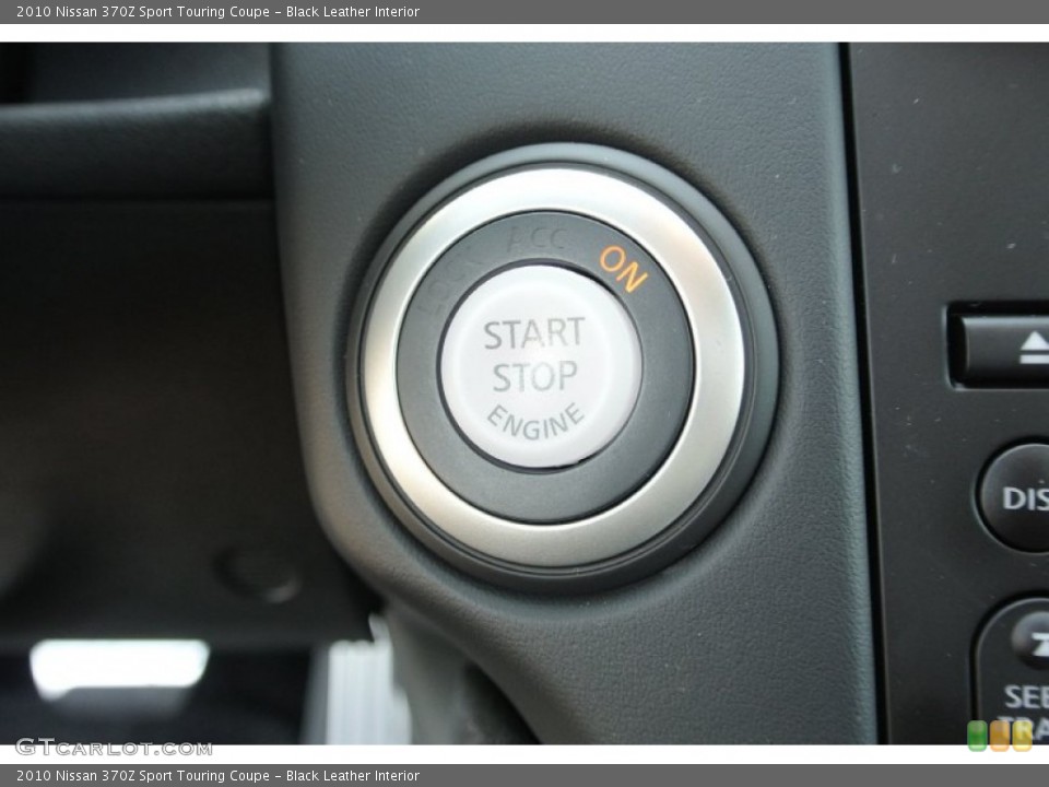 Black Leather Interior Controls for the 2010 Nissan 370Z Sport Touring Coupe #80325326