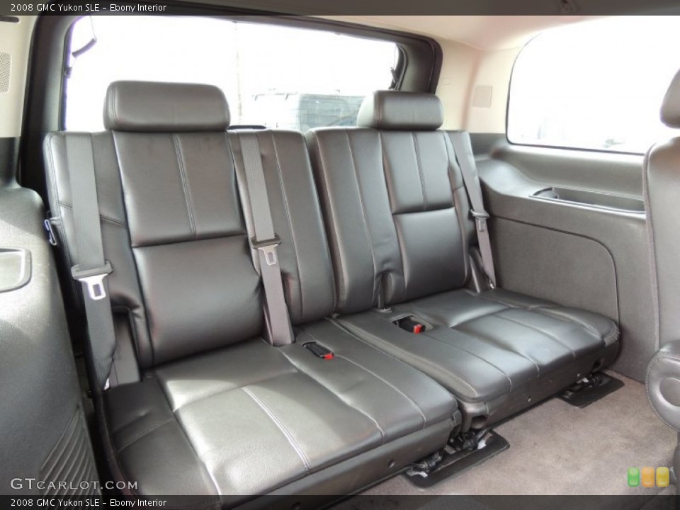 Ebony Interior Rear Seat for the 2008 GMC Yukon SLE #80326580