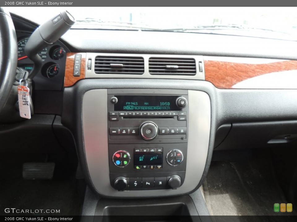 Ebony Interior Controls for the 2008 GMC Yukon SLE #80326864