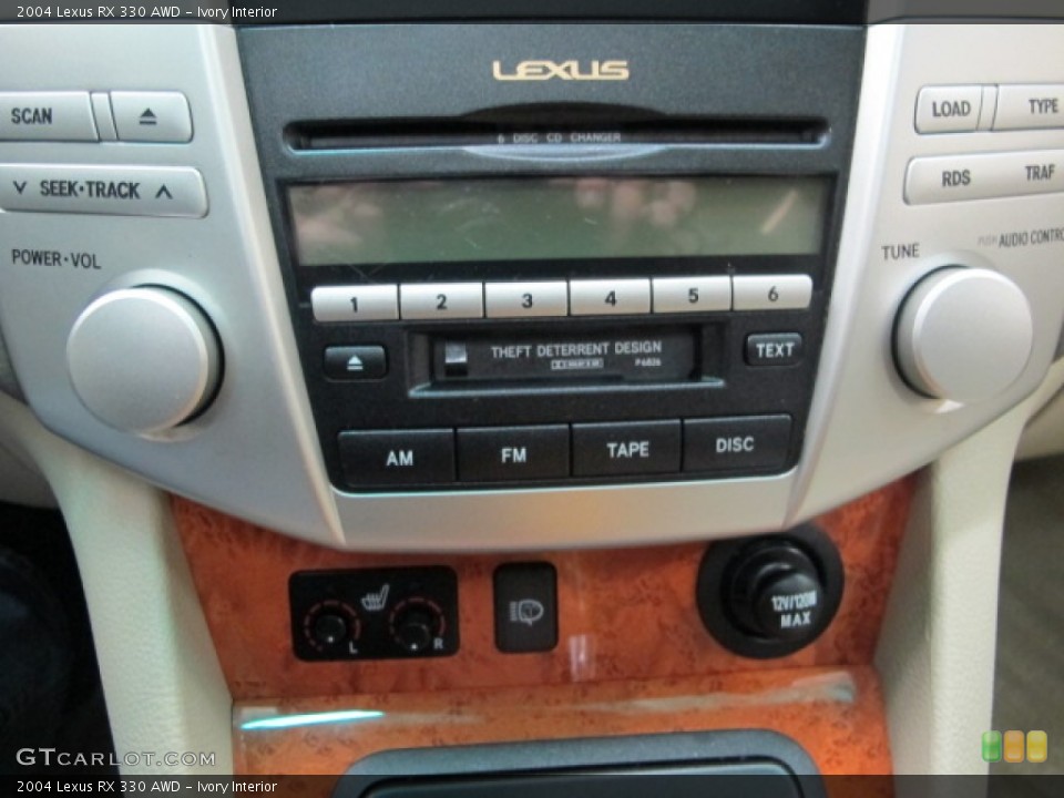 Ivory Interior Controls for the 2004 Lexus RX 330 AWD #80327653