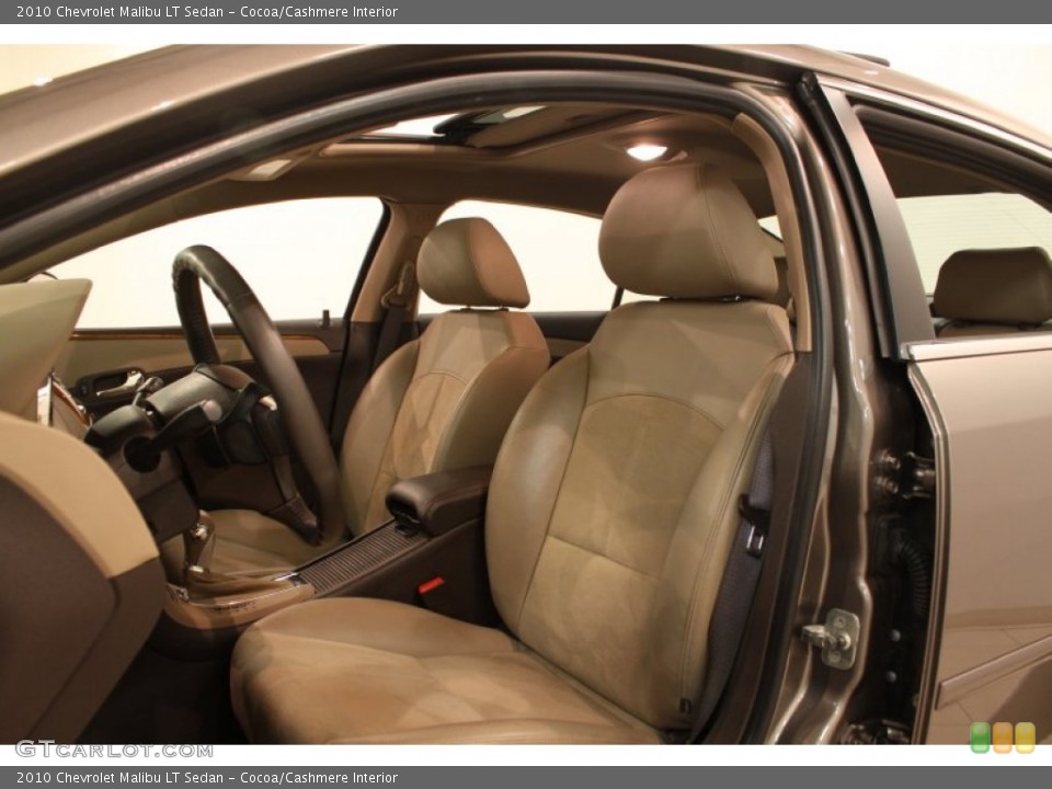 Cocoa/Cashmere Interior Photo for the 2010 Chevrolet Malibu LT Sedan #80327906