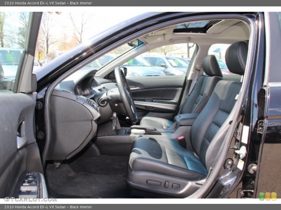 Black Interior Photo for the 2010 Honda Accord EX-L V6 Sedan #80328317