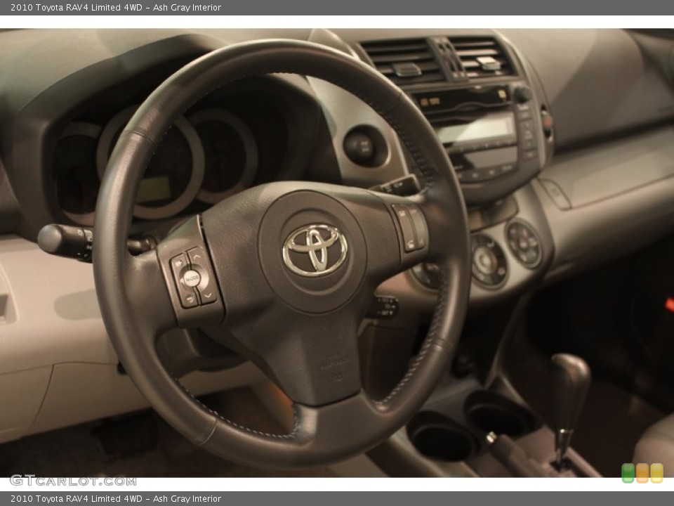 Ash Gray Interior Steering Wheel for the 2010 Toyota RAV4 Limited 4WD #80329376