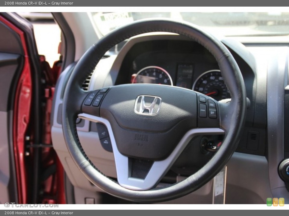 Gray Interior Steering Wheel for the 2008 Honda CR-V EX-L #80330003