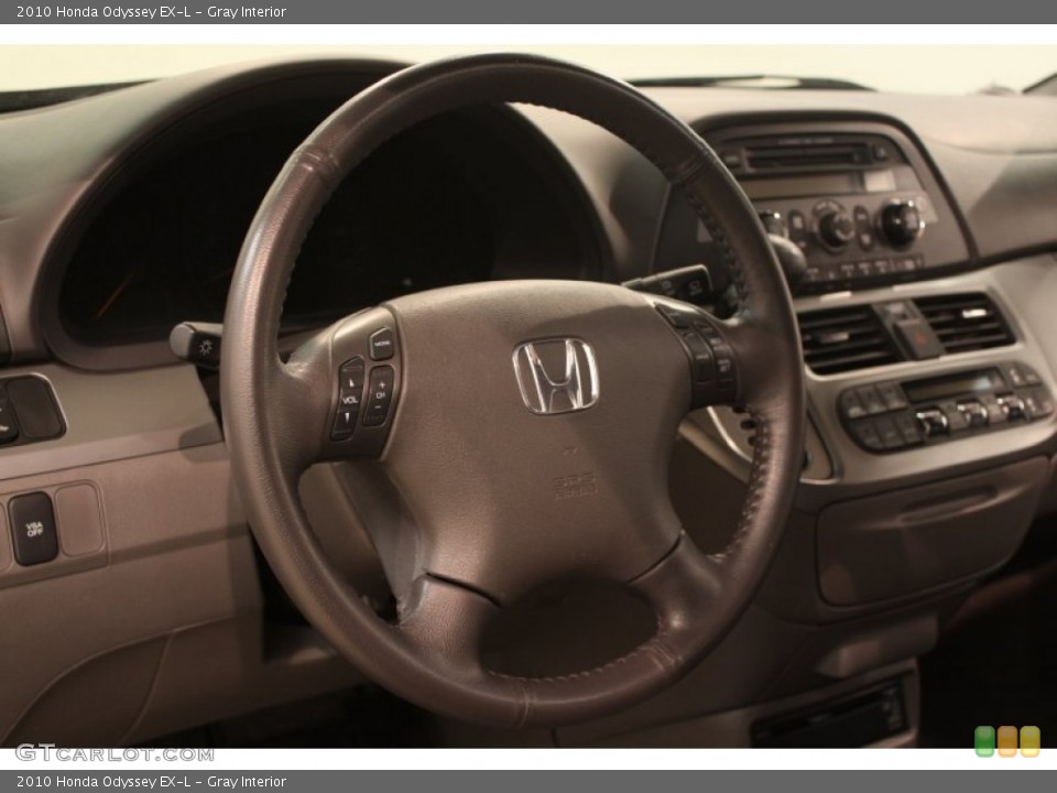 Gray Interior Steering Wheel for the 2010 Honda Odyssey EX-L #80330771