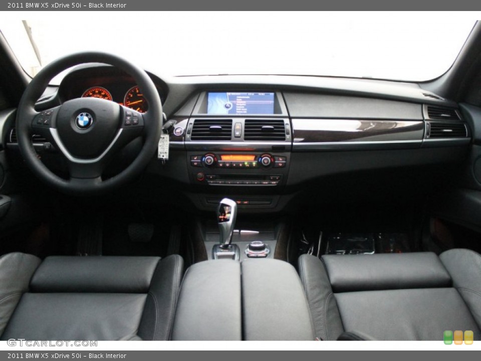 Black Interior Dashboard for the 2011 BMW X5 xDrive 50i #80330898