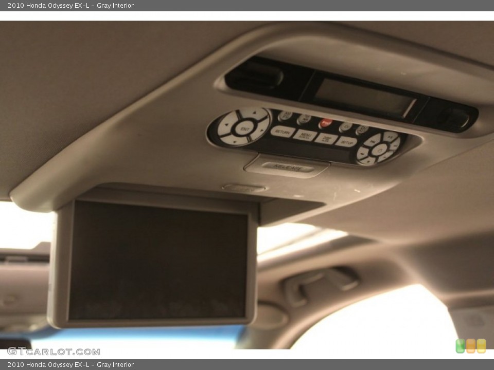 Gray Interior Entertainment System for the 2010 Honda Odyssey EX-L #80330963