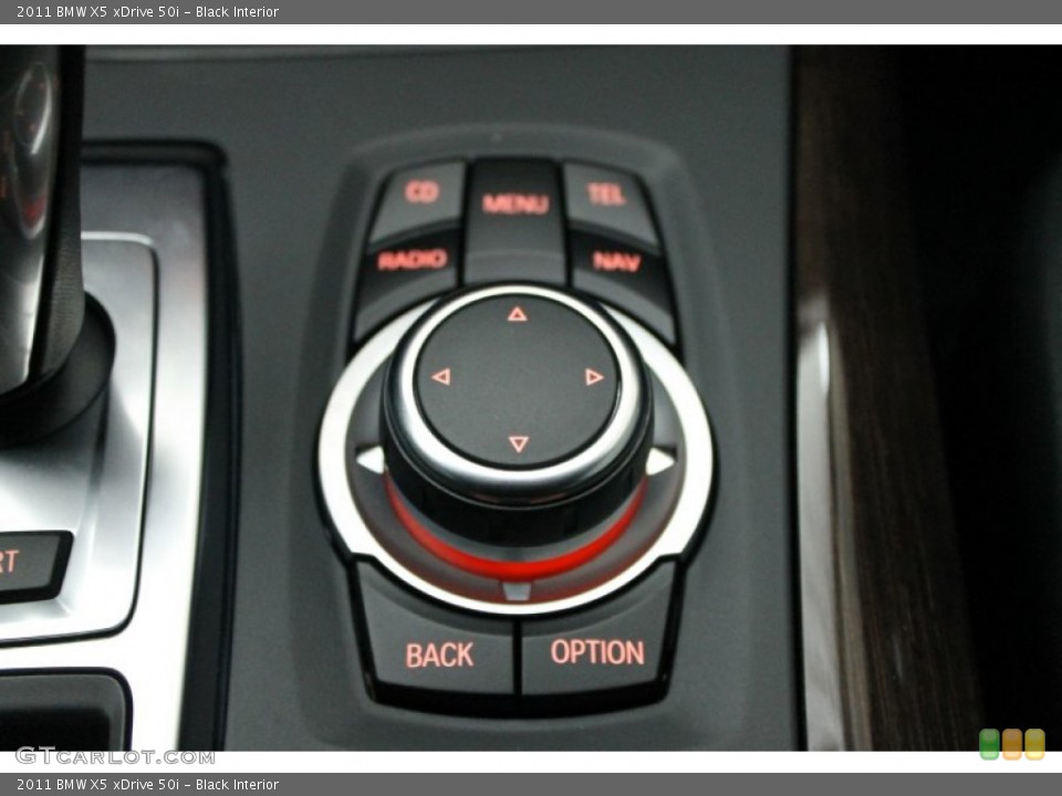 Black Interior Controls for the 2011 BMW X5 xDrive 50i #80331167