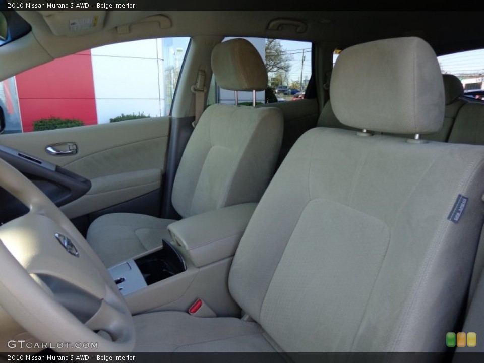 Beige Interior Photo for the 2010 Nissan Murano S AWD #80332295