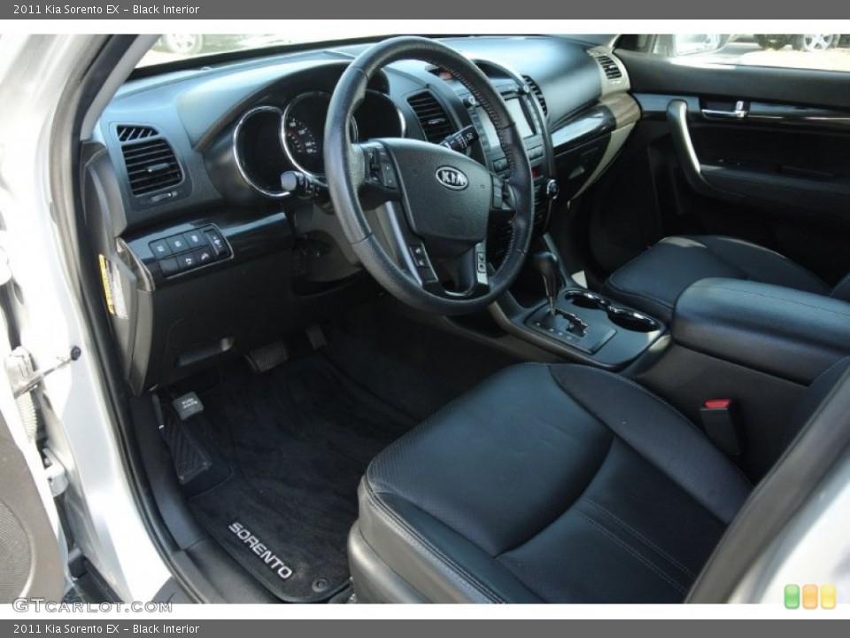 Black Interior Prime Interior for the 2011 Kia Sorento EX #80334218