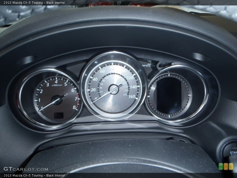 Black Interior Gauges for the 2013 Mazda CX-5 Touring #80334228