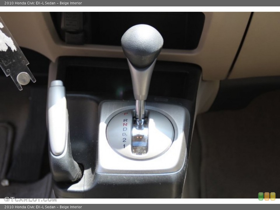 Beige Interior Transmission for the 2010 Honda Civic EX-L Sedan #80334708