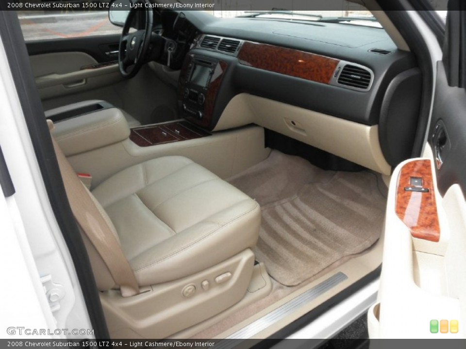 Light Cashmere/Ebony Interior Dashboard for the 2008 Chevrolet Suburban 1500 LTZ 4x4 #80336171