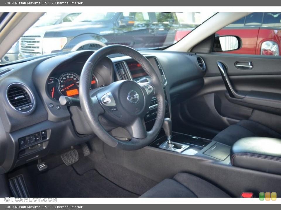 Charcoal Interior Prime Interior for the 2009 Nissan Maxima 3.5 S #80336222