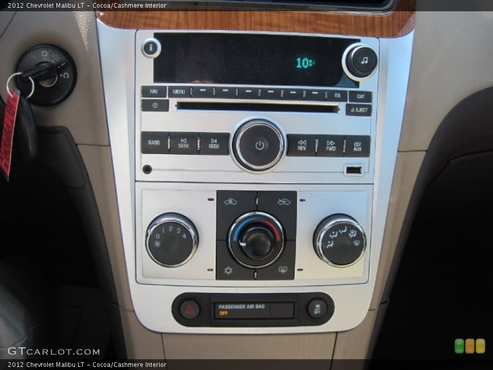 Cocoa/Cashmere Interior Controls for the 2012 Chevrolet Malibu LT #80336253