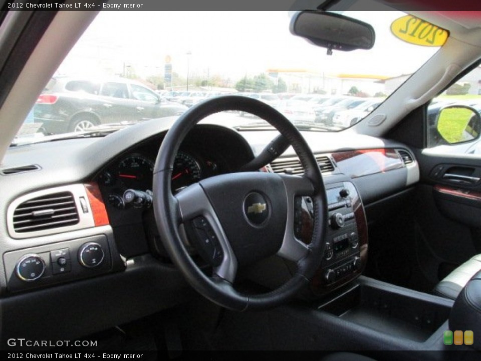 Ebony Interior Dashboard for the 2012 Chevrolet Tahoe LT 4x4 #80336690