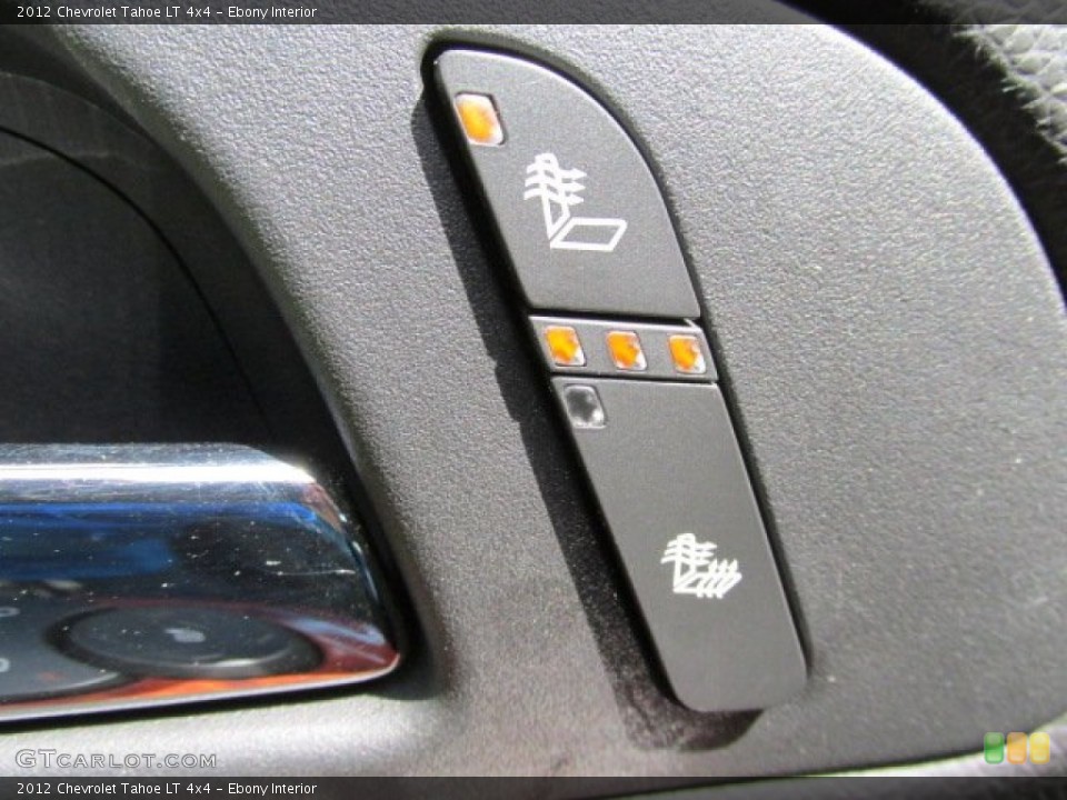 Ebony Interior Controls for the 2012 Chevrolet Tahoe LT 4x4 #80336772