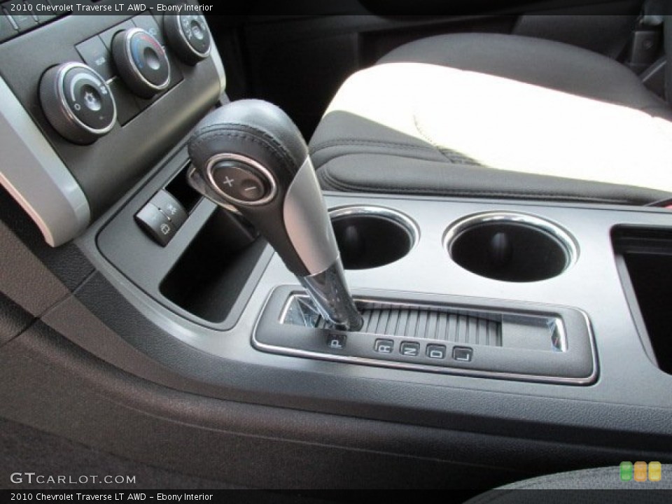 Ebony Interior Transmission for the 2010 Chevrolet Traverse LT AWD #80339480