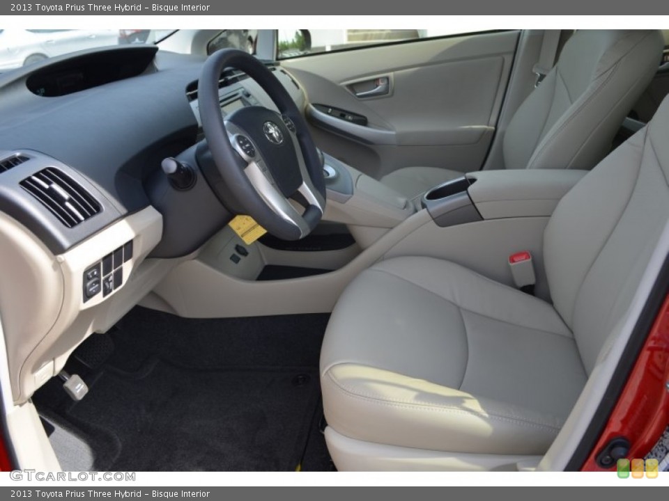 Bisque Interior Photo for the 2013 Toyota Prius Three Hybrid #80339654