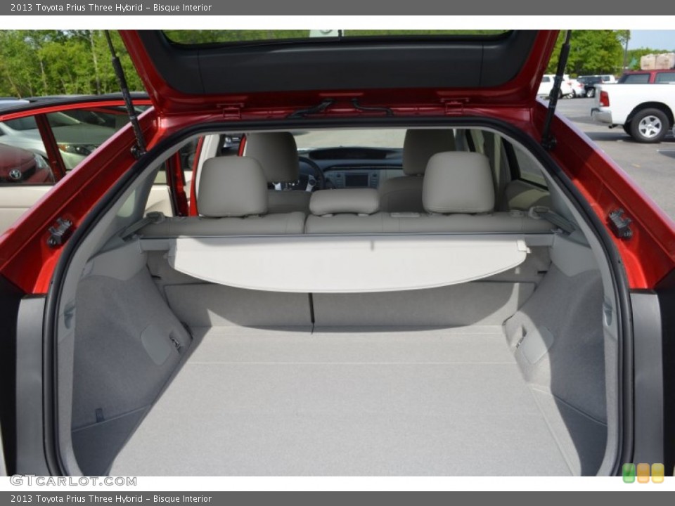 Bisque Interior Trunk for the 2013 Toyota Prius Three Hybrid #80339688