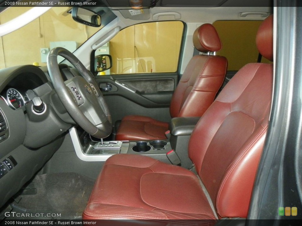 Russet Brown Interior Photo for the 2008 Nissan Pathfinder SE #80339801