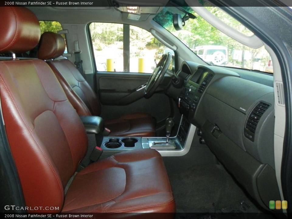 Russet Brown 2008 Nissan Pathfinder Interiors