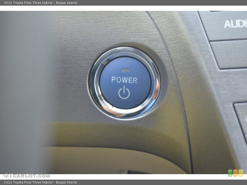 Bisque Interior Controls for the 2013 Toyota Prius Three Hybrid #80339909