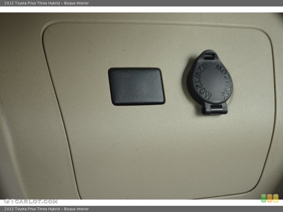Bisque Interior Controls for the 2013 Toyota Prius Three Hybrid #80339930