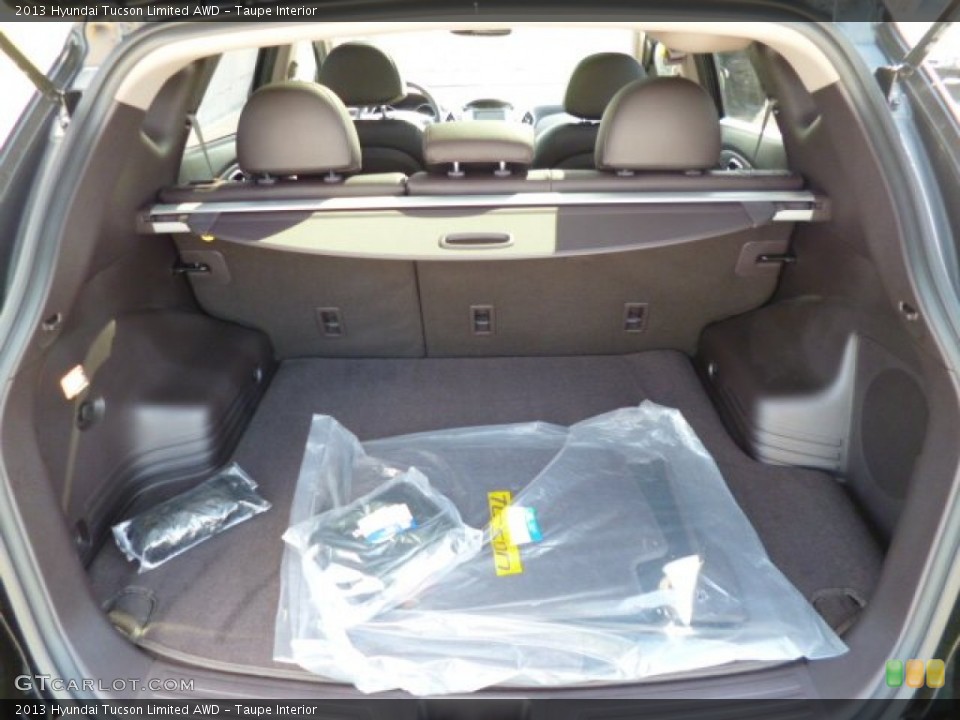 Taupe Interior Trunk for the 2013 Hyundai Tucson Limited AWD #80340467