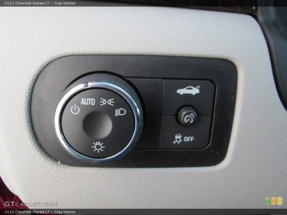 Gray Interior Controls for the 2013 Chevrolet Impala LT #80341769