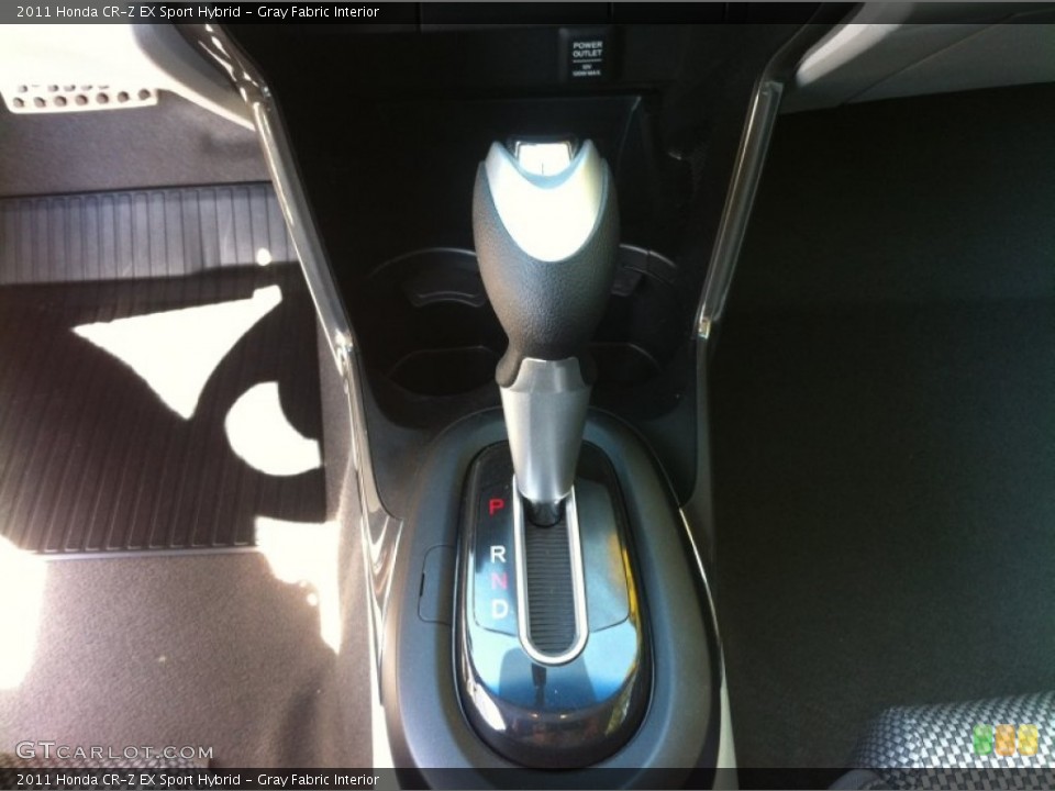 Gray Fabric Interior Transmission for the 2011 Honda CR-Z EX Sport Hybrid #80342102