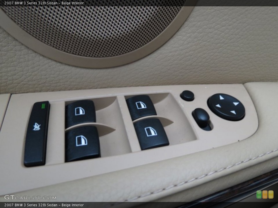 Beige Interior Controls for the 2007 BMW 3 Series 328i Sedan #80343935