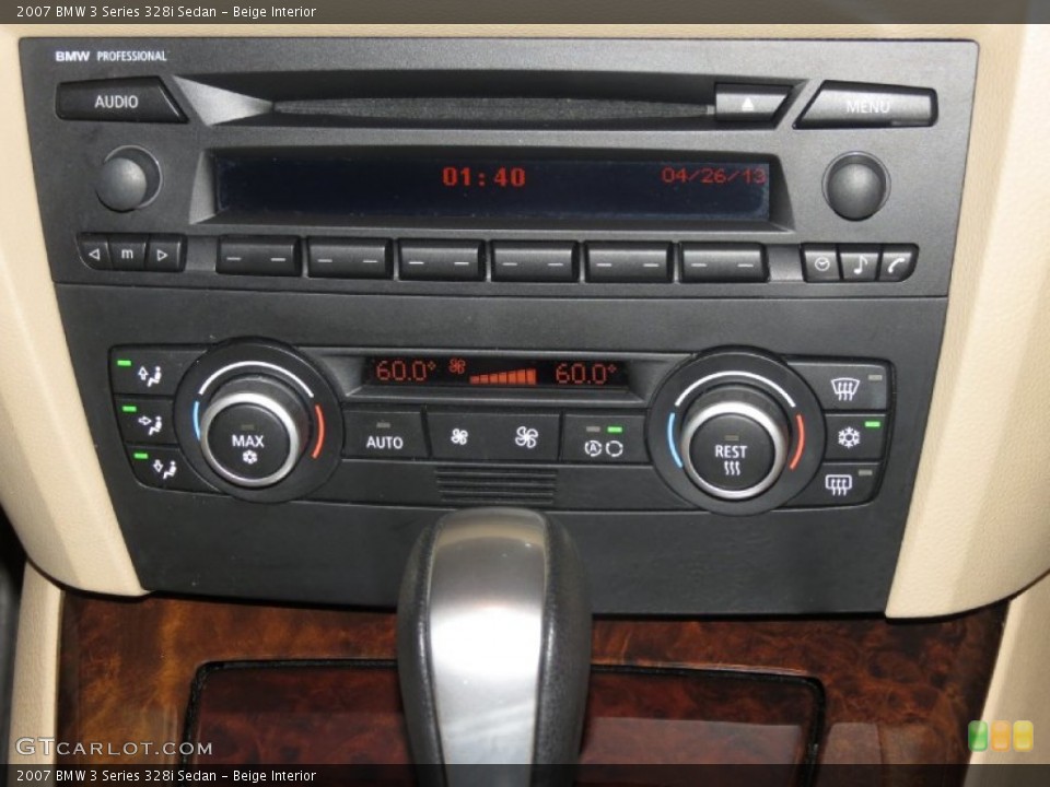 Beige Interior Controls for the 2007 BMW 3 Series 328i Sedan #80344039