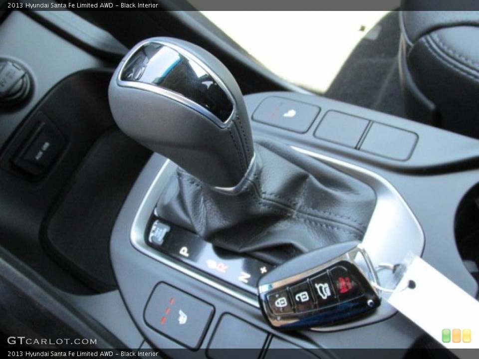 Black Interior Transmission for the 2013 Hyundai Santa Fe Limited AWD #80346245