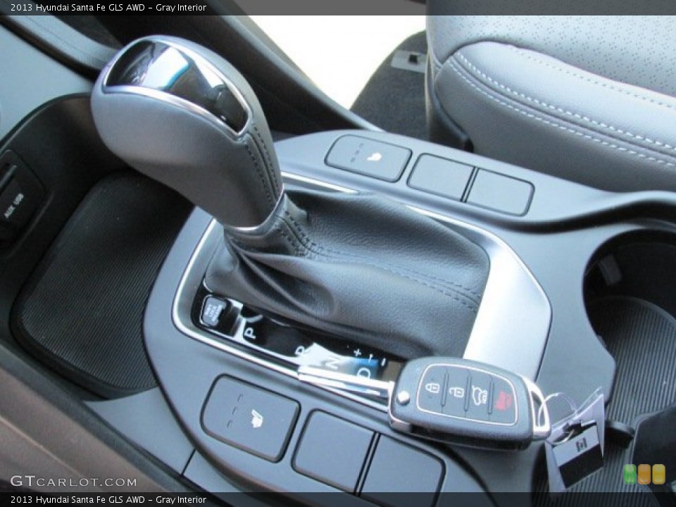 Gray Interior Transmission for the 2013 Hyundai Santa Fe GLS AWD #80346667