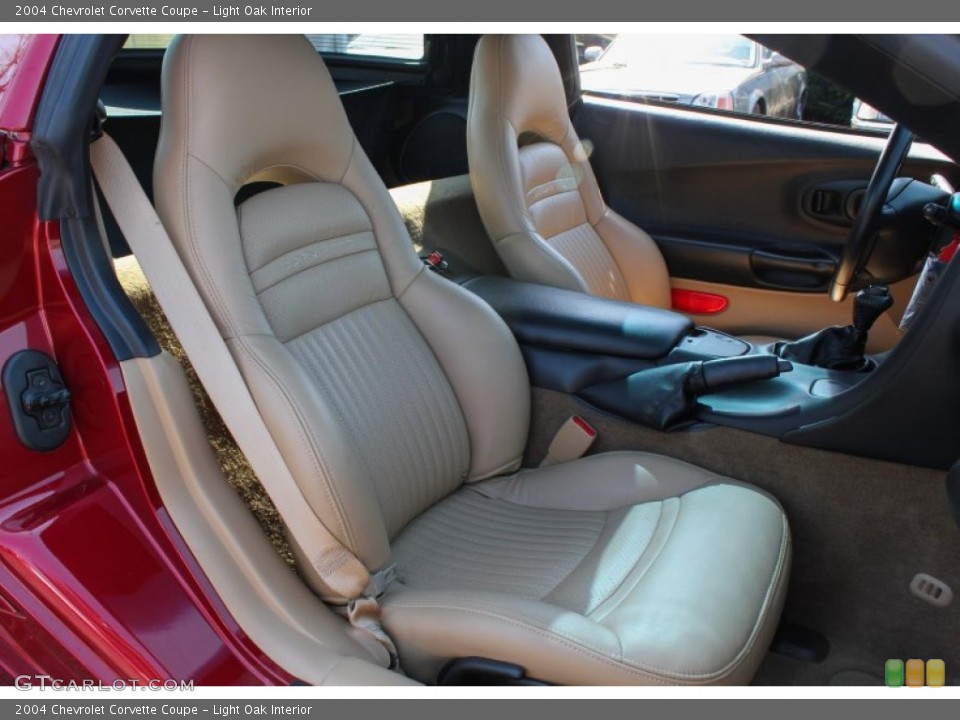 Light Oak Interior Front Seat for the 2004 Chevrolet Corvette Coupe #80347005