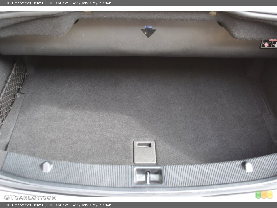 Ash/Dark Grey Interior Trunk for the 2011 Mercedes-Benz E 350 Cabriolet #80347638