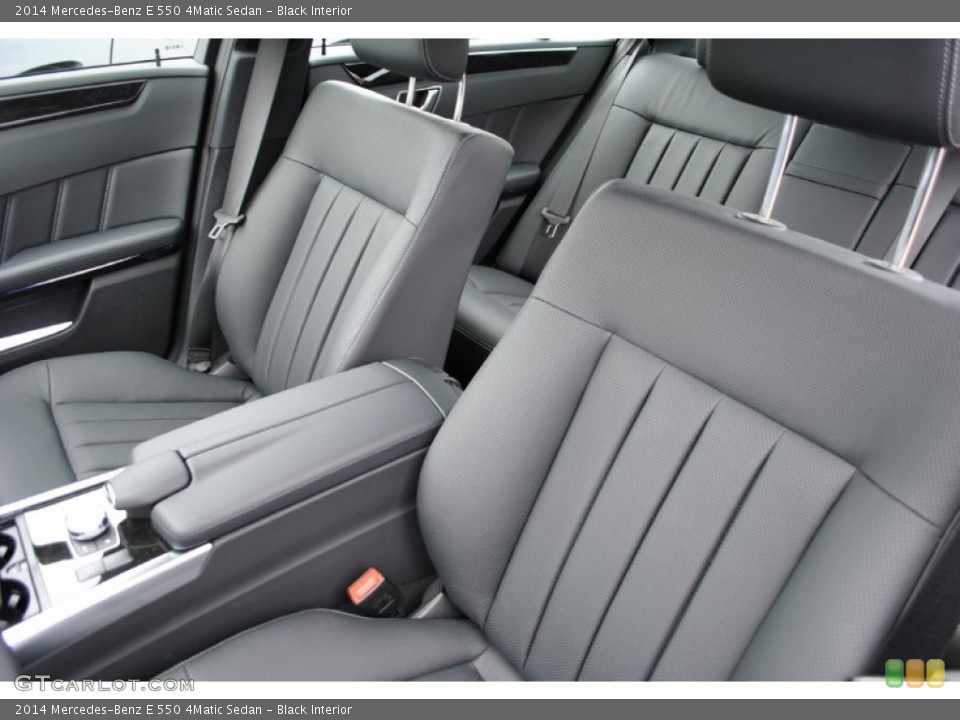 Black Interior Front Seat for the 2014 Mercedes-Benz E 550 4Matic Sedan #80348115