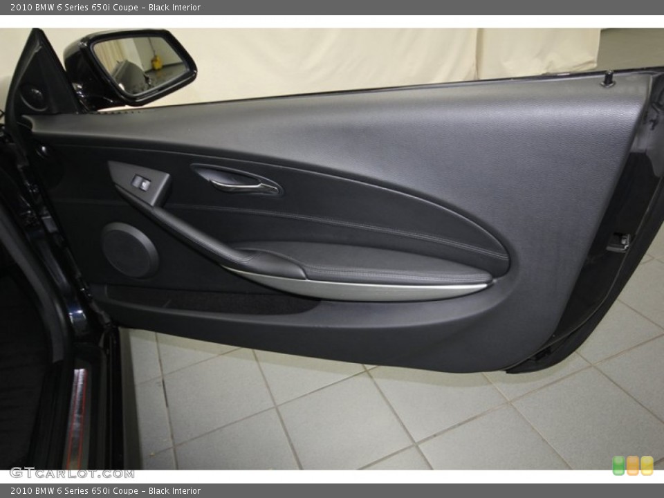 Black Interior Door Panel for the 2010 BMW 6 Series 650i Coupe #80348826