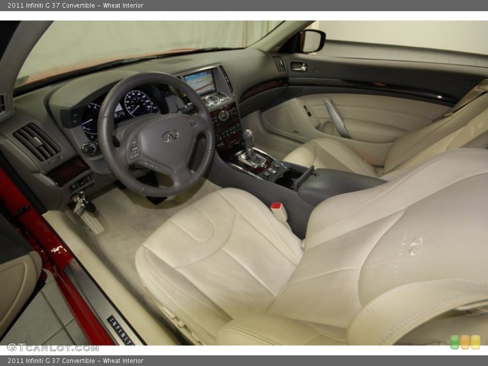 Wheat Interior Photo for the 2011 Infiniti G 37 Convertible #80348899