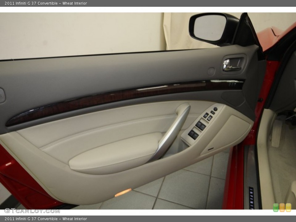 Wheat Interior Door Panel for the 2011 Infiniti G 37 Convertible #80349003