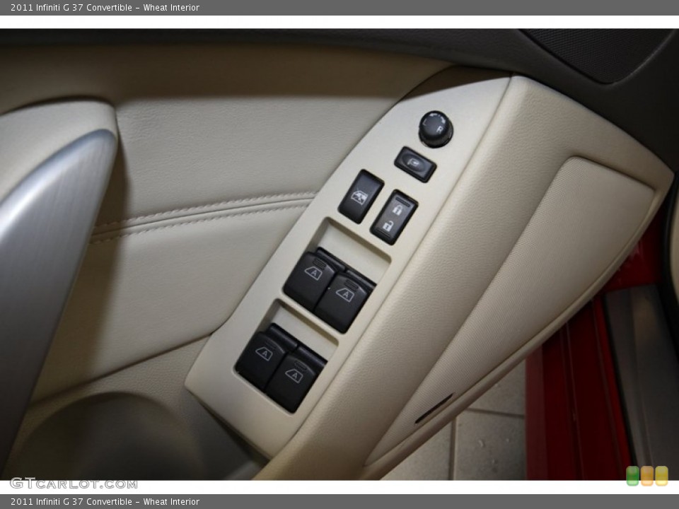 Wheat Interior Controls for the 2011 Infiniti G 37 Convertible #80349018