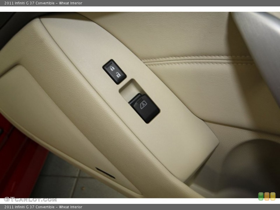 Wheat Interior Controls for the 2011 Infiniti G 37 Convertible #80349211