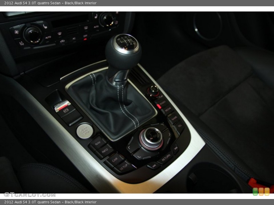 Black/Black Interior Transmission for the 2012 Audi S4 3.0T quattro Sedan #80349657
