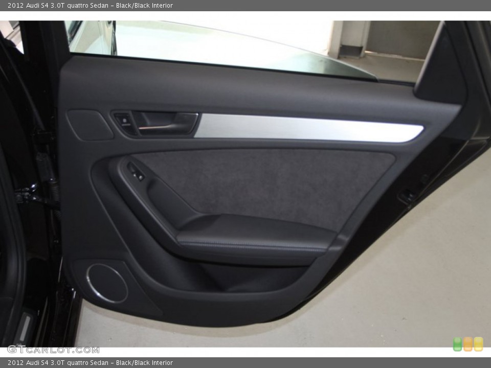 Black/Black Interior Door Panel for the 2012 Audi S4 3.0T quattro Sedan #80349846